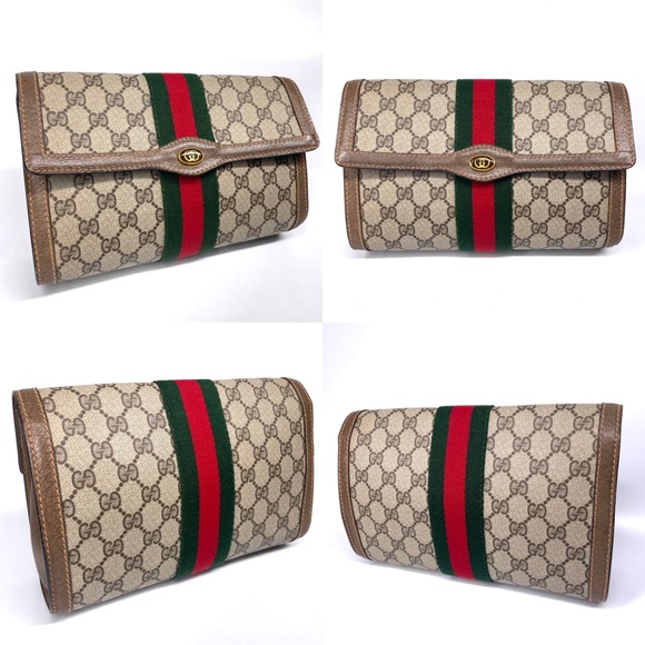 🔴SOLD🔴Gucci Supreme GG Monogram Clutch - Picture 8 of 17